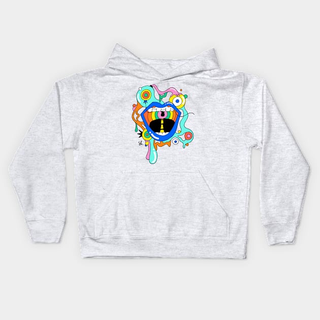 Chomp Chomp Kids Hoodie by ShelbyWorks